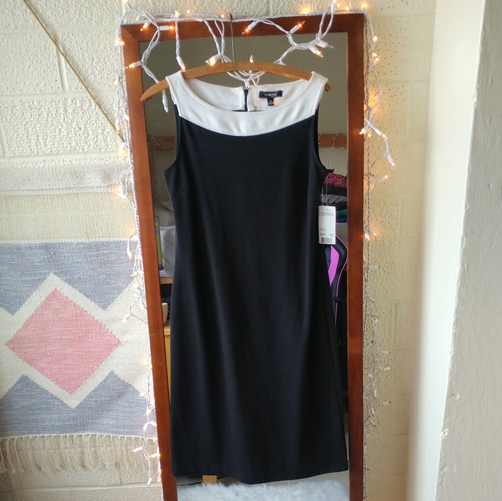 NWT Elementz Black & White Dress Size SP
